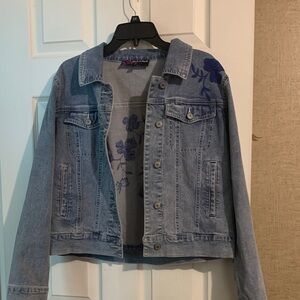 Peck & Peck Light Blue Denim Jacket